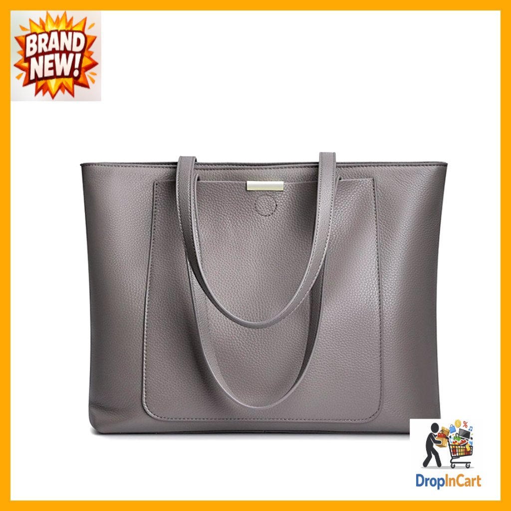 Genuine Leather Tote Hobo Satchel Large Shoulder Bag Chic Classic